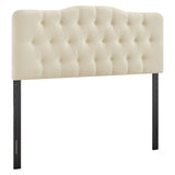 Annabel Premium Linen Blend King Headboard - Ornate Home