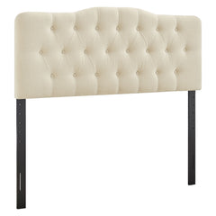 Annabel Premium Linen Blend Queen Headboard - Ornate Home