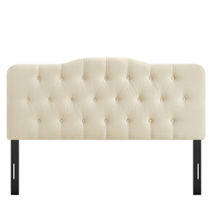 Annabel Premium Linen Blend Queen Headboard - Ornate Home