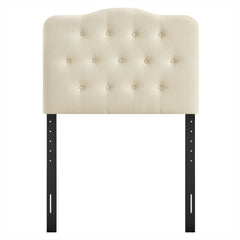 Annabel Premium Linen Blend Twin Headboard - Ornate Home