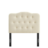 Annabel Premium Linen Blend Twin Headboard - Ornate Home