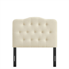 Annabel Premium Linen Blend Twin Headboard - Ornate Home