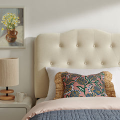 Annabel Premium Linen Blend Twin Headboard - Ornate Home