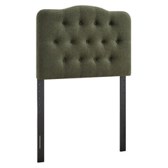 Annabel Sage Premium Linen Blend Twin Headboard - Ornate Home