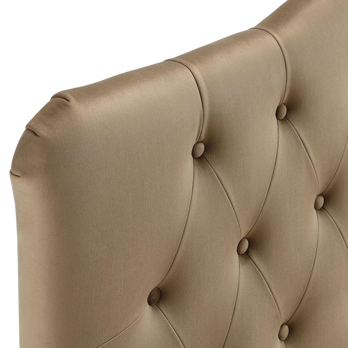 Annabel Taupe Stain-Resistant Performance Velvet King Headboard - Ornate Home