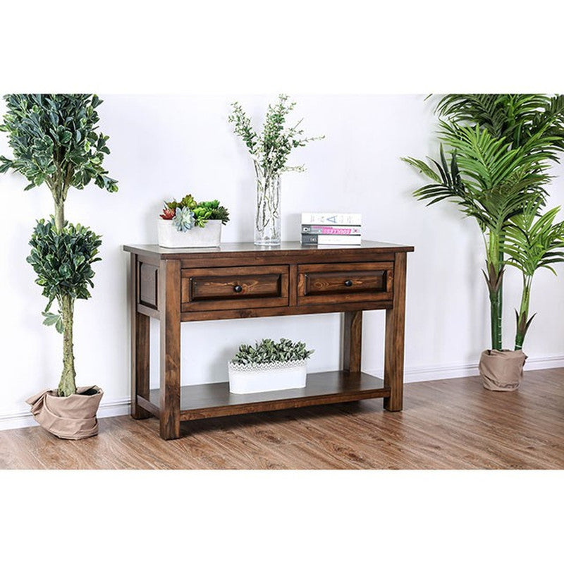 Annabel Walnut Sofa Table - Ornate Home