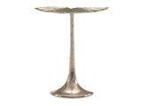 Annabella Satin Nickel Accent Table - Ornate Home