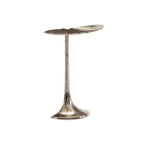 Annabella Satin Nickel Accent Table - Ornate Home