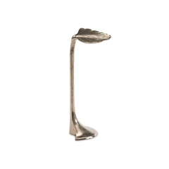 Annabella Satin Nickel Accent Table - Ornate Home