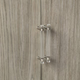 Annabelle Cream/Brown 4 Door Sideboard - Ornate Home