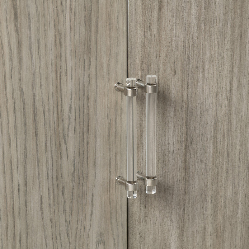 Annabelle Cream/Brown 4 Door Sideboard - Ornate Home