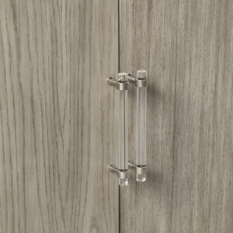 Annabelle Cream/Brown 4 Door Sideboard - Ornate Home