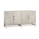 Annabelle Cream/Brown 4 Door Sideboard - Ornate Home