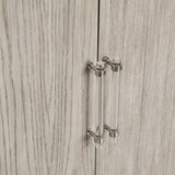 Annabelle Cream/Brown 4 Door Sideboard - Ornate Home