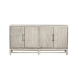 Annabelle Cream/Brown 4 Door Sideboard - Ornate Home