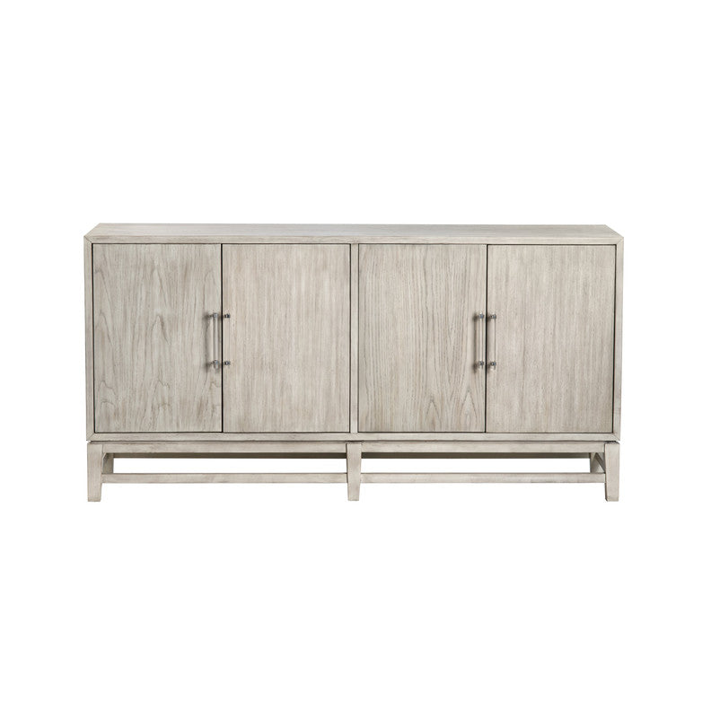 Annabelle Cream/Brown 4 Door Sideboard - Ornate Home