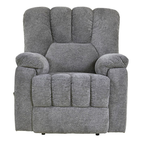 Annaliese Gray Reclining Chair - Ornate Home