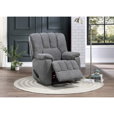 Annaliese Gray Reclining Chair - Ornate Home