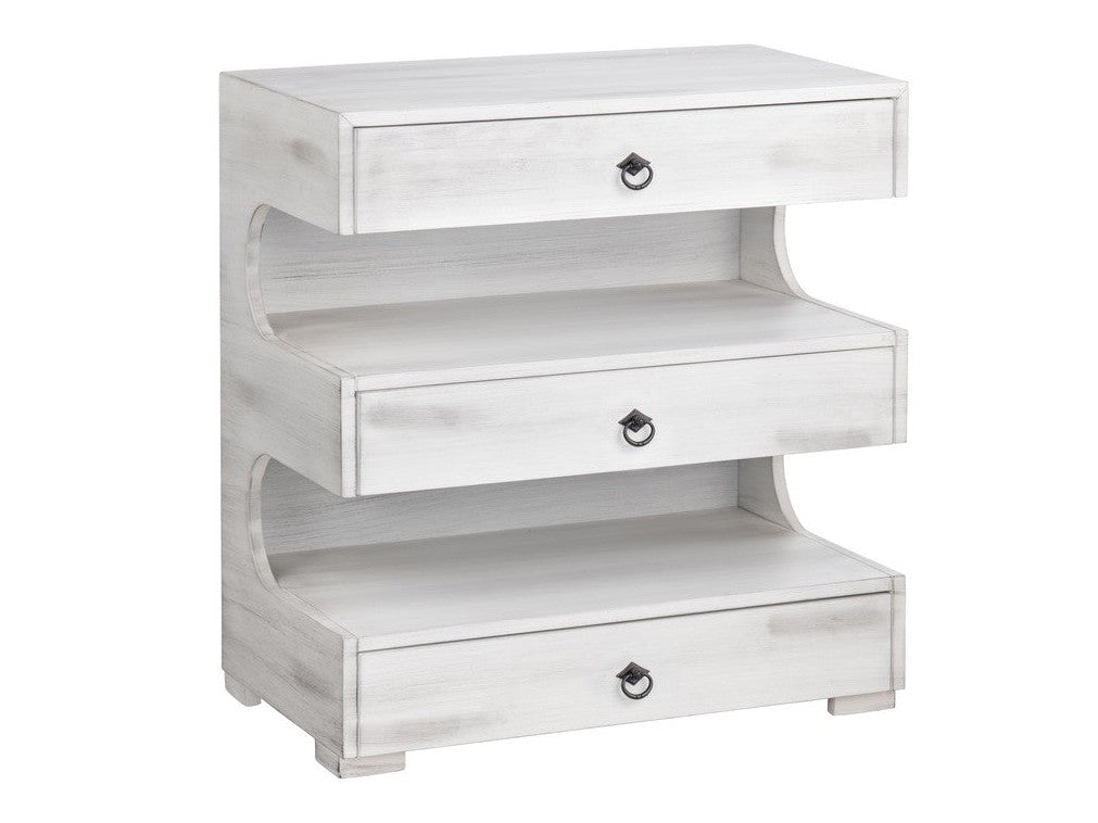 Annapolis White/Gray Chest - Ornate Home