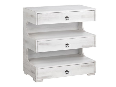 Annapolis White/Gray Chest - Ornate Home