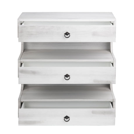 Annapolis White/Gray Chest - Ornate Home