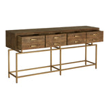 Annecy Natural Console Table - Ornate Home