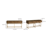 Annecy Natural Console Table - Ornate Home