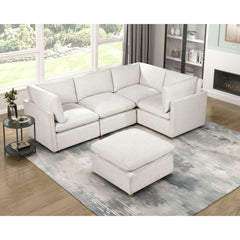 Annex Beige Corner Seat - Ornate Home