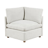 Annex Beige Corner Seat - Ornate Home