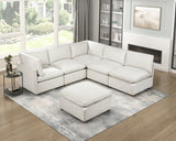 Annex Beige Corner Seat - Ornate Home