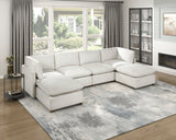Annex Beige Corner Seat - Ornate Home