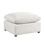 Annex Beige Ottoman - Ornate Home