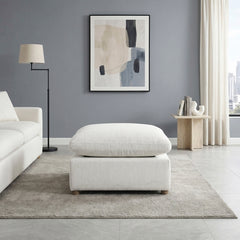Annex Beige Ottoman - Ornate Home