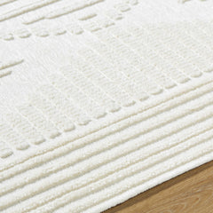 Annika Beige 3D Washable Area Rug - Ornate Home