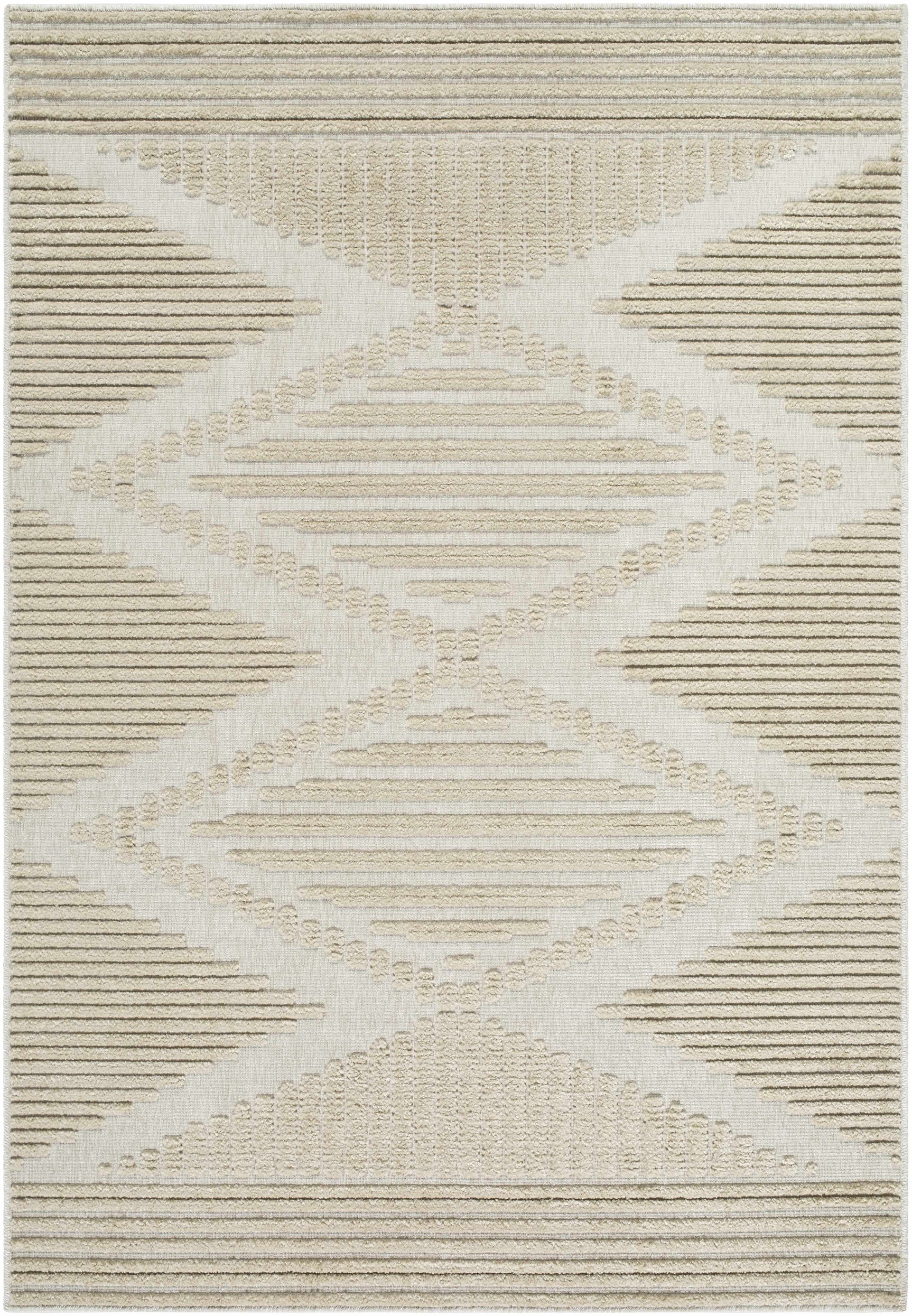 Annika Light Brown 3D Washable Area Rug - Ornate Home