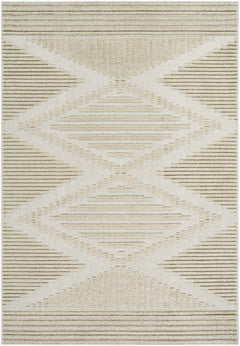 Annika Light Brown 3D Washable Area Rug - Ornate Home