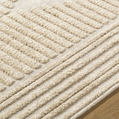 Annika Light Brown 3D Washable Area Rug - Ornate Home
