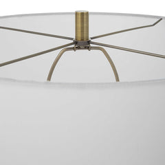 Annily Brass Crystal Table Lamp - Ornate Home