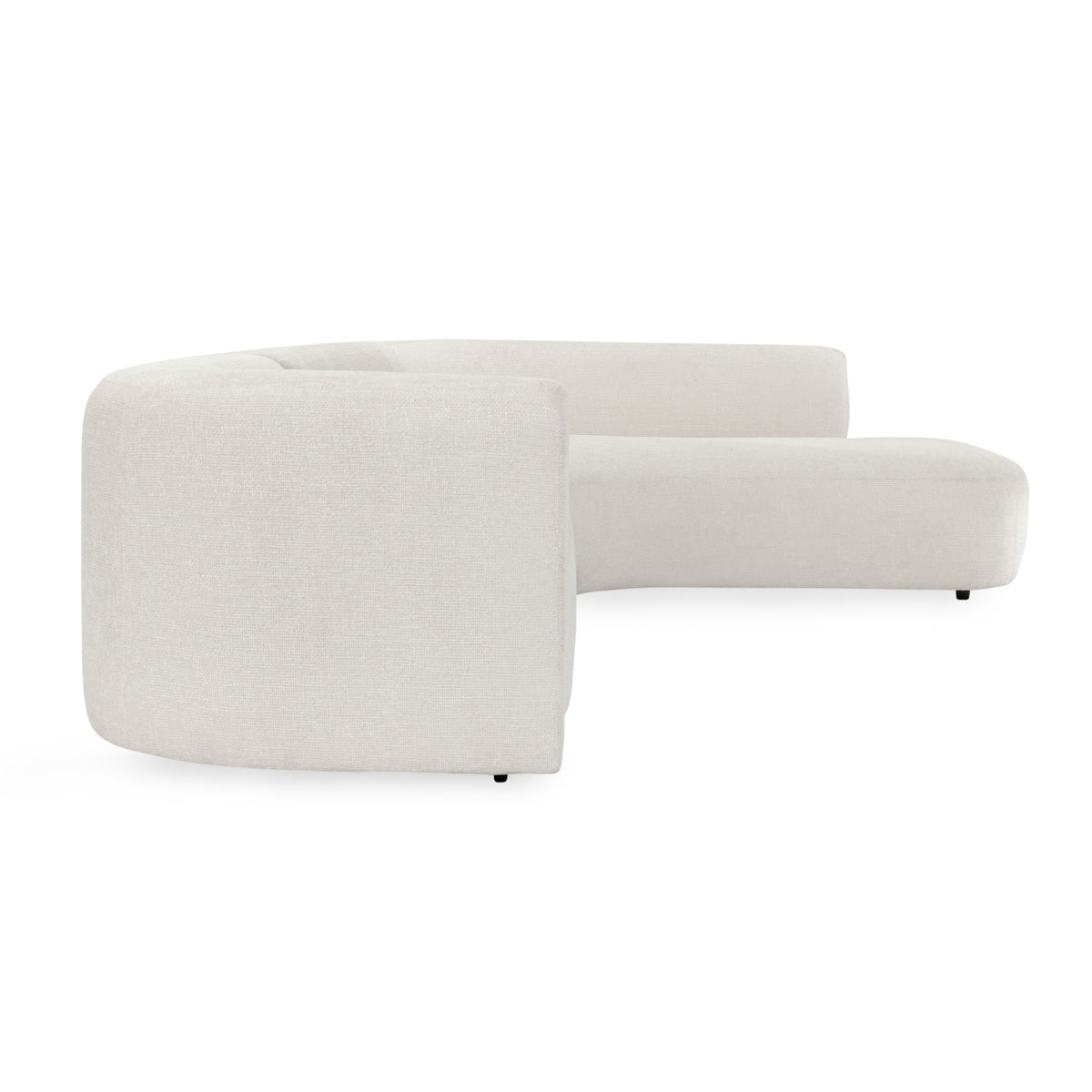 Anniston Ivory 2pc Sectional w/RAF Chaise - Ornate Home