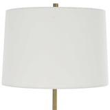 Annora Glossy White Table Lamp - Ornate Home