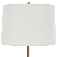 Annora Glossy White Table Lamp - Ornate Home