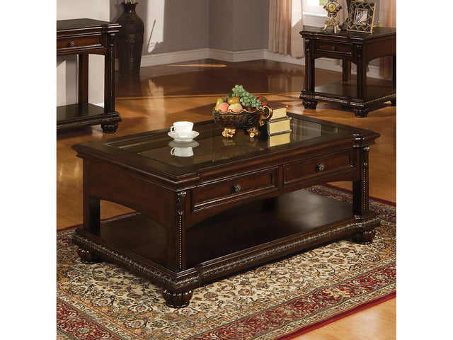 Anondale Cherry Coffee Table - Ornate Home