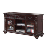 Anondale TV Stand in Cherry - Ornate Home