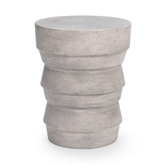 Anora Light Gray Outdoor Accent Table - Ornate Home