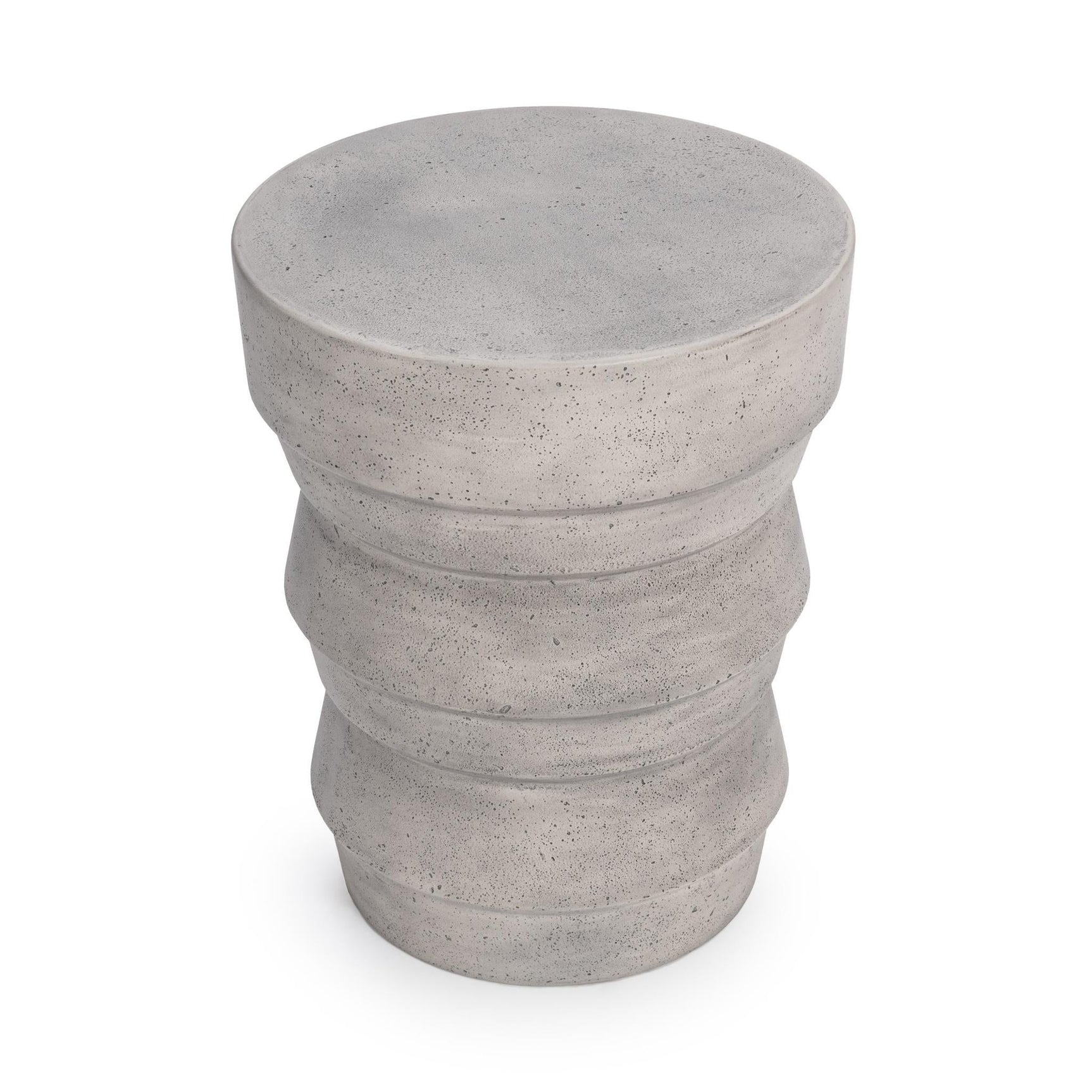 Anora Light Gray Outdoor Accent Table - Ornate Home