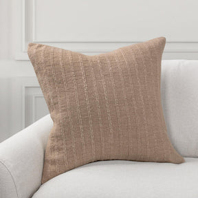 Ansel Natural 22"x22" Throw Pillow (Set of 2)