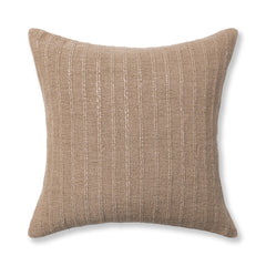 Ansel Natural 22"x22" Throw Pillow (Set of 2) - Ornate Home