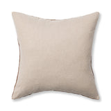 Ansel Pecan Brown 22"x22" Throw Pillow (Set of 2)