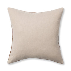 Ansel Pecan Brown 22"x22" Throw Pillow (Set of 2)