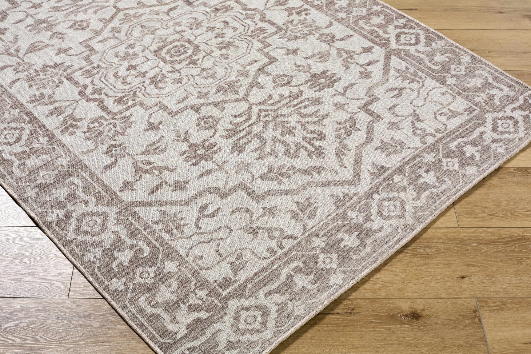 Ansgar Washable Wool Area Rug - Ornate Home